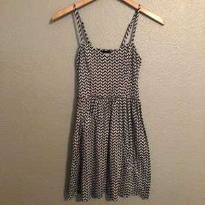 Chevron Print Dress